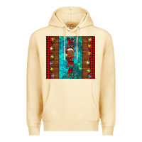 Pina Colada nana highland cow Christmas Premium Hoodie - BarkalooDesign