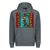Rock nana highland cow Christmas Premium Hoodie - BarkalooDesign