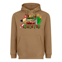 Toasted Coconut christmas educator pencil Heavyweight Hoodie - FaDigitalArtStudio