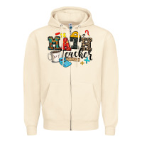 Sandshell math teacher Zipper Hoodie - Zillion Design Studio