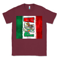 Burgundy mexico papa Classic Tee - Zillion Design Studio