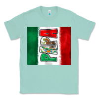Seafoam mexico papa Classic Tee - Zillion Design Studio