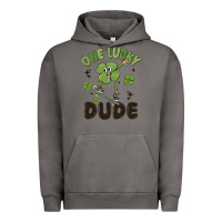 Pigment Tornado one lucky dude Urban Hoodie - MaliasSmallBusiness