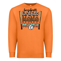 Carrot baseball mama mama mama Premium Sweatshirt - CowhideDigitalArt
