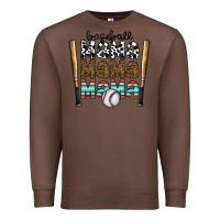 Chestnut baseball mama mama mama Premium Sweatshirt - CowhideDigitalArt