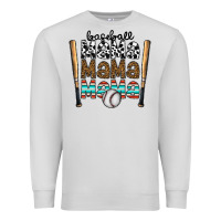 Dove Grey baseball mama mama mama Premium Sweatshirt - CowhideDigitalArt