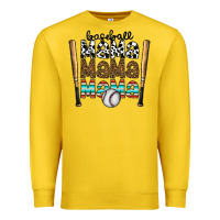 Lemon baseball mama mama mama Premium Sweatshirt - CowhideDigitalArt