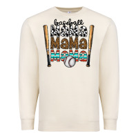 Sandshell baseball mama mama mama Premium Sweatshirt - CowhideDigitalArt