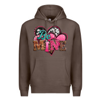 Coffee valentines day western hearts be mine Premium Hoodie - Jasminsmagicworld