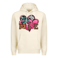 Tofu valentines day western hearts be mine Premium Hoodie - Jasminsmagicworld