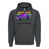 Smoke game over back to school Zipper Hoodie - Zillion Design Studio