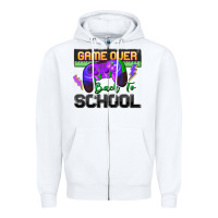 White game over back to school Zipper Hoodie - Zillion Design Studio