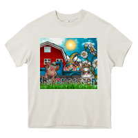 Cream happy easter Heavy Core Tee - CowhideDigitalArt