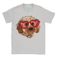 Moon Dust toy poodle with love glasses Classic Tee - RanaPortraitStore
