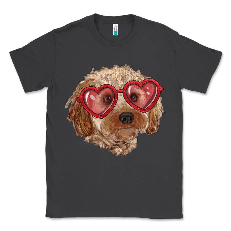 Toy Poodle With Love Glasses Classic Tee by RanaPortraitStore | Teevron