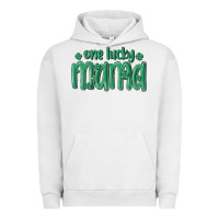 Pigment Lunar Rock one lucky mama Urban Hoodie - MaliasSmallBusiness