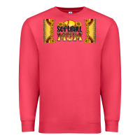 Cardinal leopard softball mom 16oz libbey glass Premium Sweatshirt - HRA Design Shop