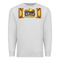 Dove Grey leopard softball mom 16oz libbey glass Premium Sweatshirt - HRA Design Shop