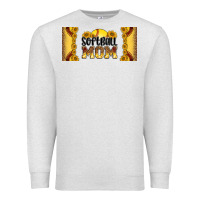 Oatmeal Heather leopard softball mom 16oz libbey glass Premium Sweatshirt - HRA Design Shop