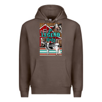 Coffee Western So Legend Dairy Holstein Cow Premium Hoodie - LillyAllenDesigns