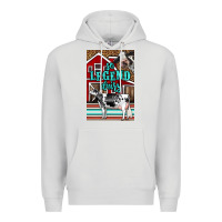 Dove Grey Western So Legend Dairy Holstein Cow Premium Hoodie - LillyAllenDesigns