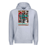 Heather Grey Western So Legend Dairy Holstein Cow Premium Hoodie - LillyAllenDesigns