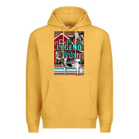 Mustard Western So Legend Dairy Holstein Cow Premium Hoodie - LillyAllenDesigns