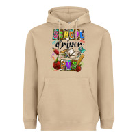 Mushroom School driver bus Heavyweight Hoodie - CowhideDigitalArt