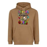 Toasted Coconut School driver bus Heavyweight Hoodie - CowhideDigitalArt