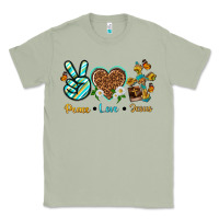 Matcha peace love jesus Classic Tee - texasbilliewilder