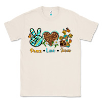 Natural peace love jesus Classic Tee - texasbilliewilder