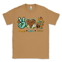 Toasted Coconut peace love jesus Classic Tee - texasbilliewilder