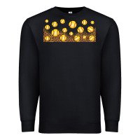 Black leopard softball 16oz libbey glass Premium Sweatshirt - HRA Design Shop