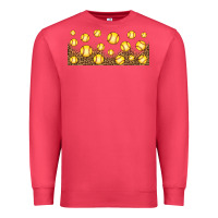 Cardinal leopard softball 16oz libbey glass Premium Sweatshirt - HRA Design Shop