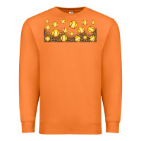 Carrot leopard softball 16oz libbey glass Premium Sweatshirt - HRA Design Shop
