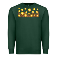 Sports Green leopard softball 16oz libbey glass Premium Sweatshirt - HRA Design Shop