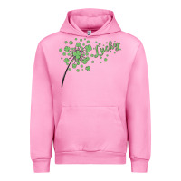 Fuchsia Pink four leaf clover Urban Hoodie - MaliasSmallBusiness