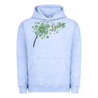 Pigment Grape Ice four leaf clover Urban Hoodie - MaliasSmallBusiness