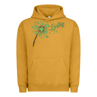 Pigment Peanut Butter four leaf clover Urban Hoodie - MaliasSmallBusiness