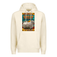 Tofu Western Sheep Happens Sunflowers Premium Hoodie - LillyAllenDesigns