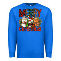 True Royal Merry Christmas Coffee Cups Premium Sweatshirt - FaDigitalArtStudio