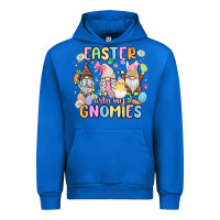 Cobalt easter  with my gnomies Urban Hoodie - MaliasSmallBusiness