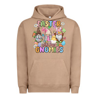 Pigment Burro easter  with my gnomies Urban Hoodie - MaliasSmallBusiness