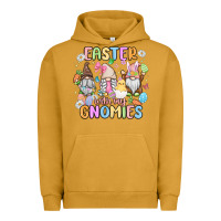 Pigment Peanut Butter easter  with my gnomies Urban Hoodie - MaliasSmallBusiness