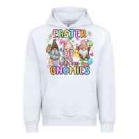White easter  with my gnomies Urban Hoodie - MaliasSmallBusiness
