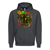 Smoke black vibes only Zipper Hoodie - texasbilliewilder