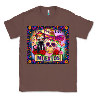 Chestnut dia de los muertos Classic Tee - Zillion Design Studio