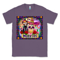 Lavender dia de los muertos Classic Tee - Zillion Design Studio
