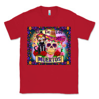 Red dia de los muertos Classic Tee - Zillion Design Studio