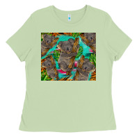 Matcha koala tumbler Ladies Tee - BarkalooDesign